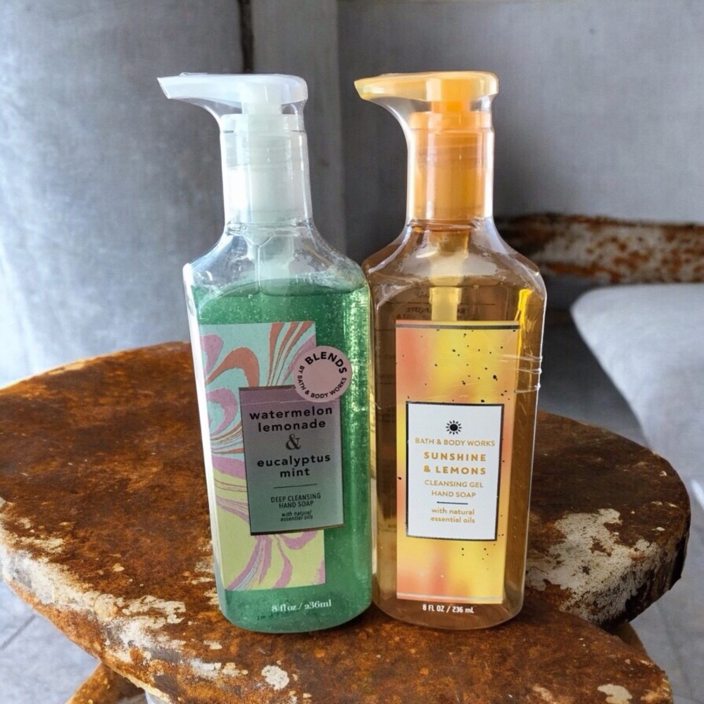🆕Watermelon Lemonade/Eucalyptus Mint and Sunshine and Lemons Gel Hand So…